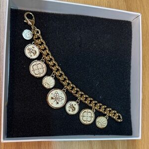 Elegant Gold Charm Bracelet